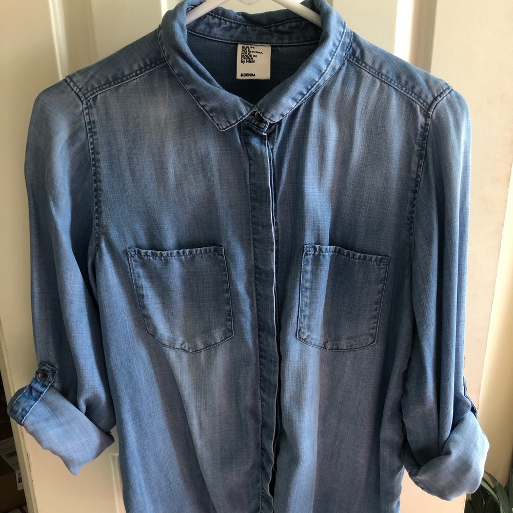 H&M Denim shirt
